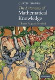 The Autonomy of Mathematical Knowledge