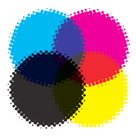 CMYK circles