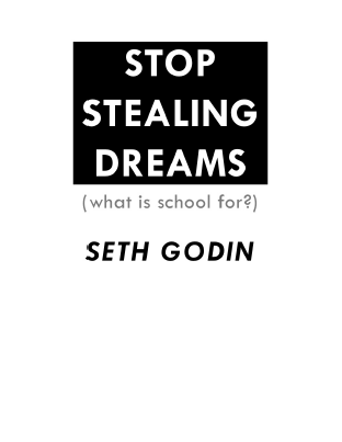 Stop Stealing Dreams